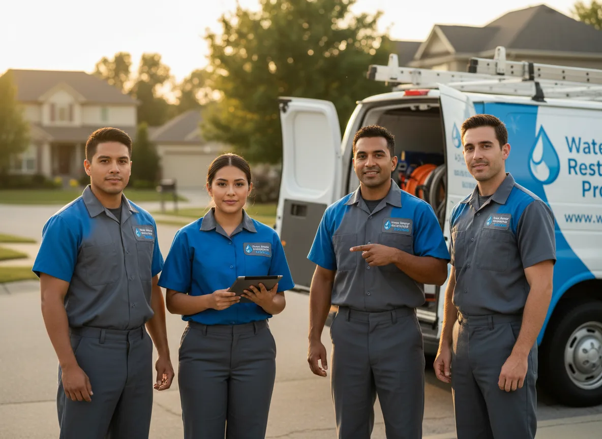 Flood Restoration company in New Douglas, IL